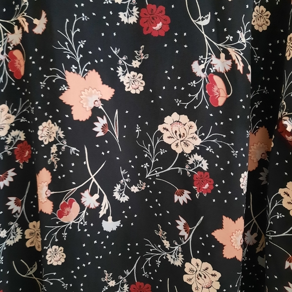 Torrid Floral Chiffon Top - Picture 8 of 9